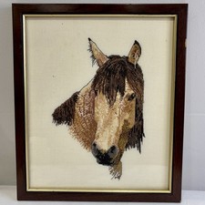 Vintage gerahmtes Kreuzstich