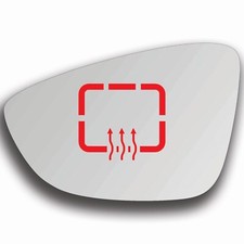 Spiegelglas Links Beheizbar