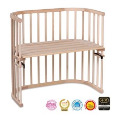 babybay Beistellbett, Original, Natur, inkl. Matratze, Nestchen, Spannbettücher