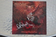 Suicidal Angels - Eternal Domination Booklet signed / autograph / signiert