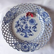 Teichert Teller Zwiebelmuster Durchbruchteller 26,4 cm / ev 310(59)