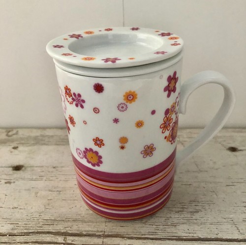 Teebecher keramik mit sieb - keramik, &