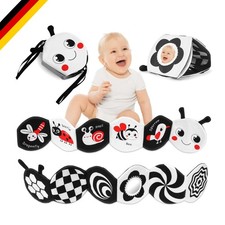 Baby Stoffbuch schwarz-weiß