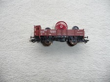 Sachsenmodell HO Niederbordwagen mit Bremserhaus und Ladegut