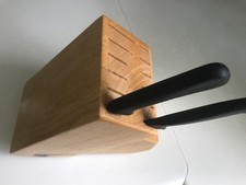 Messerblock Massivholz 17