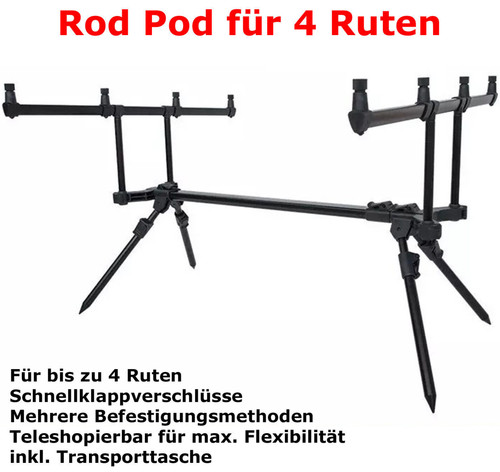 Rod pod aluminium buzzerbar - pod, 4