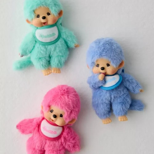 Monchichi colors pink mint - monchichi,