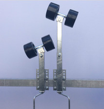 Kurbelstütze mit Sliprollen