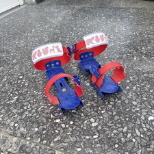 Nijdam  Gleitschuhe Kinder (verstellbar) von 24-34 Farbe:Rot/Blau/Gelb Neu