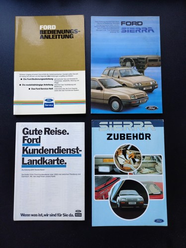 Ford sierra betriebsanleitung - sierra,