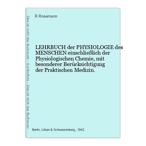 Lehrbuch der physiologie - lehrbuch,