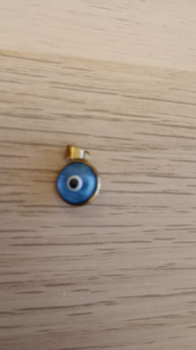 Nazar blaues auge echt - auge, gold