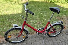 Vintage Klapprad 20 Zoll Rot