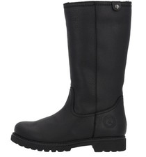 PANAMA JACK Damen Winterboots Bambina Echtleder Lammfell Boots schwarz 37 38 39