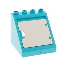 1x Lego Duplo Window 4x4x3