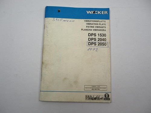 Wacker dps 1530 2040 - wacker,