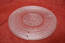 Tortenplatte Pressglas DDR Vintage 60er Jahre Haushalt Küche Geschirr, B2.8 /1