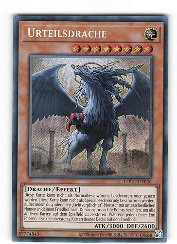 Yugioh urteilsdrache - yugioh,