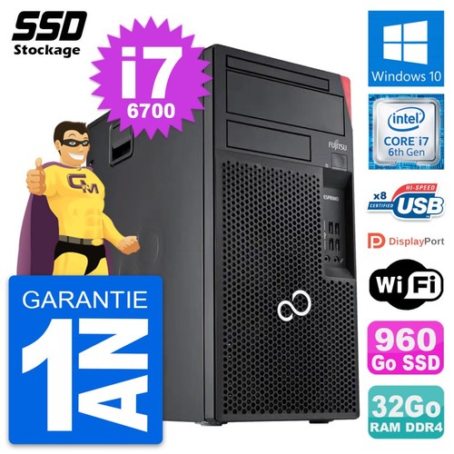 Tour fujitsu esprimo p557 - pc,