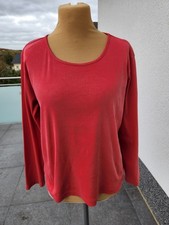 Deerberg--schönes rotes Basic-Shirt aus Baumwolle---Gr. XL
