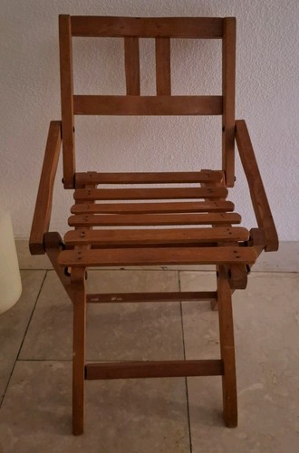 Vintage kinder holzstuhl - vintage, kinder-holzstuhl