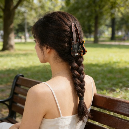 Haarspangen mit musikmotiven - haarspangen,