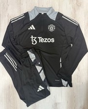 Manchester United Trainingsanzug Schwarz
