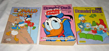 3 Donald Duck Hefte Jumbo Comics Nr. 10 vom 1982 & Nr. 202 1989 & Nr. 340 1995