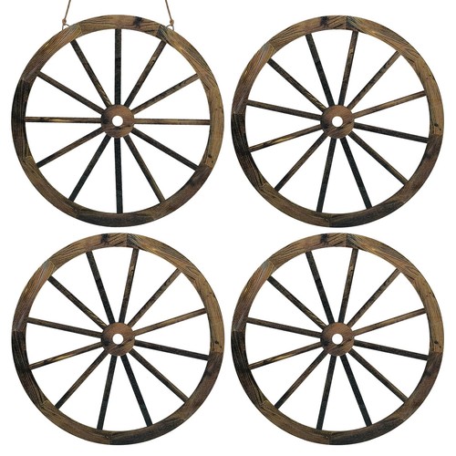 Wagenrad dekoration vintage - wagenrad,