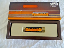 Dachbodenfund Märklin Eisenbahn Schienenreinigungswagen 8802 Spur Z