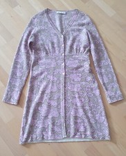 Kaschmir 100% Longcardigan, Heartbreaker, Gr 36, wie neu, Jacquardfeinstrick