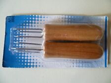 2 Pellkartoffelhalter Pellkartoffelgabel Kartoffelhalter Piekser Dreizack Gabel