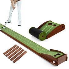Golf Puttingmatte Auto Rückkehr Ball Return automatisch mit 3 Bälle