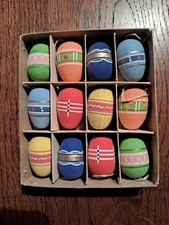 Holz 12 Ostereier OVP Grünhainichen