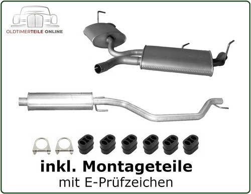 Auspuff set für opel vectra - opel,