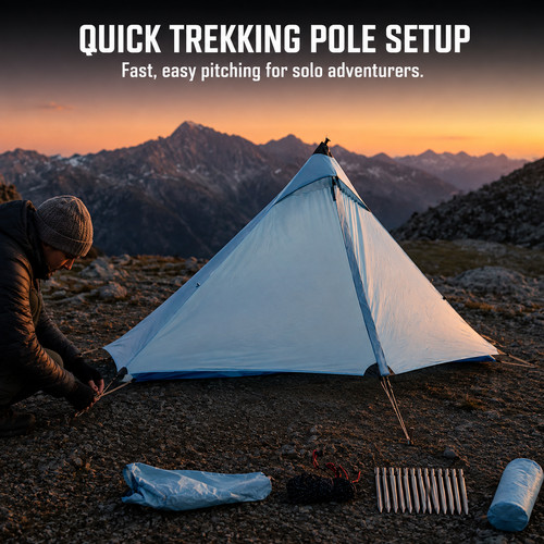 Einpersonen backpacking zelt - einpersonen,