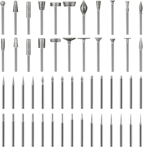 Diamant fräser set stück - set, 52