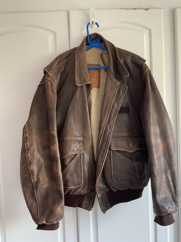Chevignon leder fliegerjacke - chevignon,