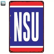 Blechschild NSU Motorenwerke