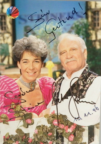 Autogramm deutsche sänger - autogramm,