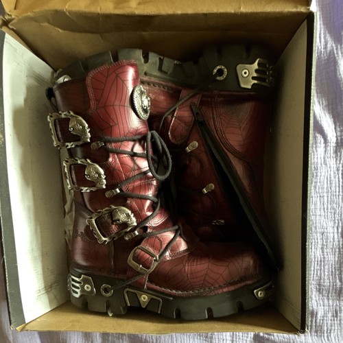 New rock damen bikerstiefel - new,
