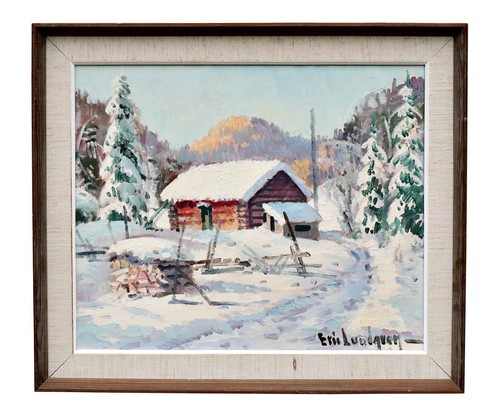 Eric lundgren winterlandschaft - lundgren,