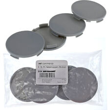 4X 63,5 mm Nabenkappen Felgen Nabendeckel Grau Flach für Alutec RIAL Anzio