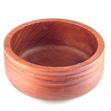 Teak Holz Schale ↔ 21 cm