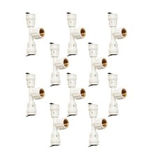 Alu-Verbundrohr Steckfitting Vision T-Stück 20 mm x 1/2 " IG x 20 mm 10 Stück