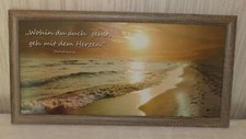 Kunstdruck gerahmt * Strand *