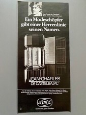 4711 Jean-Charles De Castelbajac Cologne Original 1987 Vintage Advert Werbung
