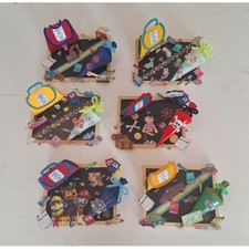 "Zur Einschulung " Geldgeschenk - Platte/Tafel mit kleiner Schultüte und Karte