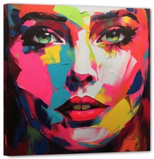 Face Woman  art Pop Modern