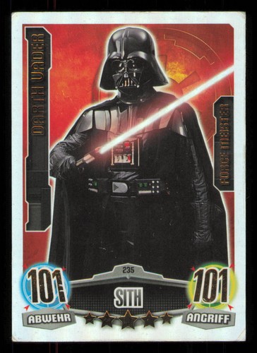 Darth vader force attax - force, star